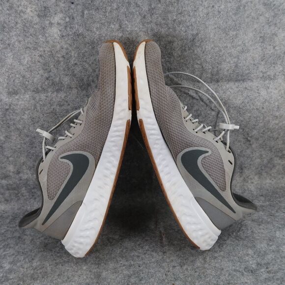Nike Shoes Men 8.5 Athletic Sneaker Revolution Running Trainer Active Sport Grey - Picture 8 of 13